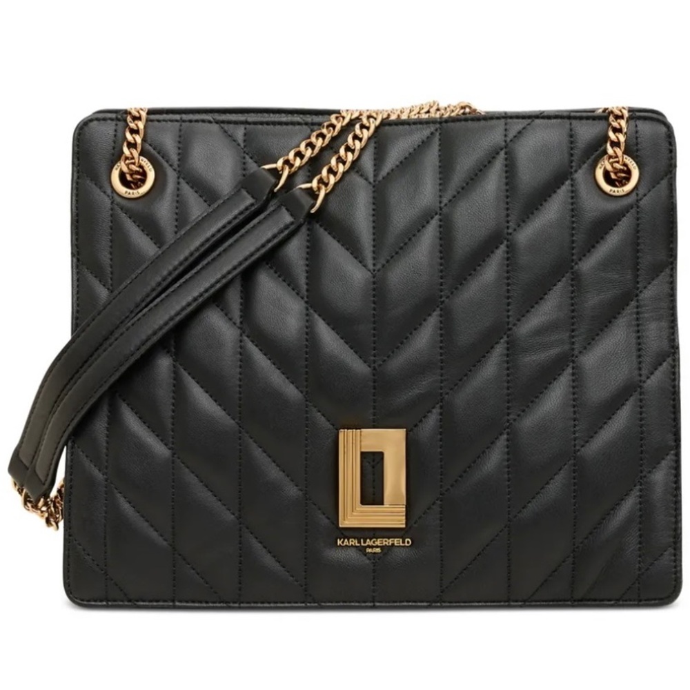 Nwt, Karl Lagerfeld Lafayette Bag with Duskbag
